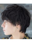 メンズカット+パーマ