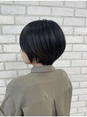 丸みショートボブ