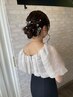 結婚式やパーティーに♪ヘアセット&アレンジ　