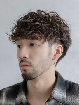 フィフス 渋谷(fifth) ゆるめスペインカールスパイラルパーマツーブロック刈り上げ渋谷