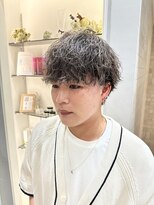 ネオリーブギンザ 銀座店(Neolive GINZA) 波パーマ×ダブルカラー【銀座】鶴岡