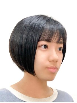 黄ぐまくん美容室 ショート　ボブ