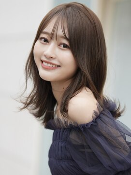 レイリー 原宿 表参道(Rayreee) くびレイヤーエモージュイメチェンハッシュカットフルバング