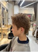 スパイキーショート ボックスショート ザクザクショート