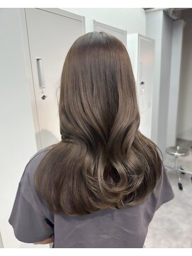 ヴェルダ 池袋店(verda) ブリーチなしダブルカラー　柔らかグレージュ