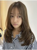 ハイライトカラーグレージュベージュケアブリーチダブルカラー