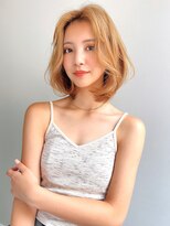 マイルス(MILES) 【MILES】韓国風タンバルモリxチャイベージュ