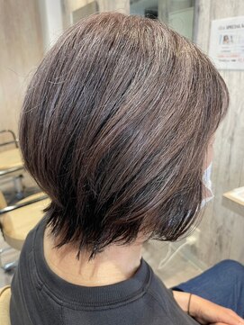 エヌアンドエー せんげん台店(N&A) 大人の女性のミディアムボブ×明るめ秋冬カラー