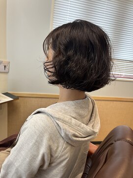 ラポール(RAPPORT) パーマ風ボブ