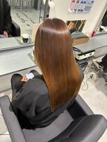 キング 枚方店(K!ng)&nbsp;縮毛矯正髪質改善ハイライトレイヤーカット枚方美容室エクステ