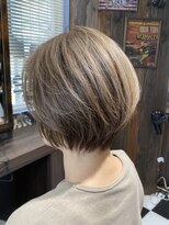 ヘアサロン ドット トウキョウ カラー 町田店(hair salon dot. tokyo color) ホワイトブロンド/外ハネボブ/ブルーブラック/ワイドバング/町田