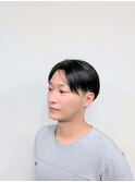 朝の寝癖直しが楽なツーブロックフェードマッシュスタイル
