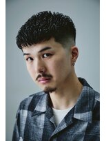 ザ フェイダーズ(The Faderz) ミドルフェード濡れパンクロップスタイル