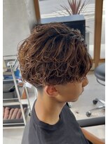 エッジ(EDGE) 大分メンズ刈り上げマッシュシャドウパーマスタイル