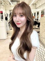 オニキス(ONYX)&nbsp;T39韓国ハッシュカットブリーチなしダブルカラーレイヤーカット