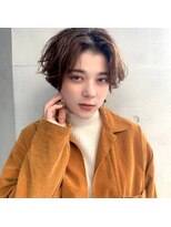 オフ(off)&nbsp;ショート×ニュアンスパーマ