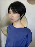 ショートボブ/大人巻き/ぷつっとボブ/ナチュラルモード/高松