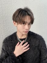 ネクストハラジュク(NEXT HARAJUKU)&nbsp;【曲がる縮毛矯正】フェザーパーマ サーフカール センターパート