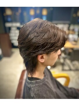 フロー 新宿(FLOW) フェザーパーマウルフ