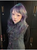 オーダーメイド/ケアブリーチカラー/セクションカラー/姫ウルフ