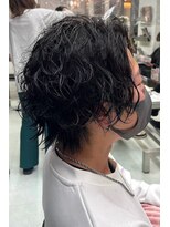 ランズ(LANDS) メンズカット スパイラルパーマ 【韓国ヘア 大阪 梅田】