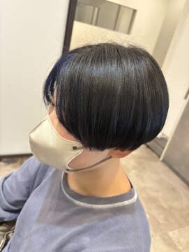 アナザーワールドココン(ANOTHER WORLD cocon) #インナーブリーチ#ネイビーブルー#メテオカラー