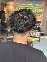 スウェル 船橋店(Swell)&nbsp;MEN’S HAIR/波巻きツイストスパイラル/リバースセンターパート