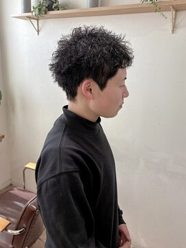 ゼスト 中野店(ZEST) 【ZEST中野/イチカ】アクティブショート×ダウンパーマ/メンズ