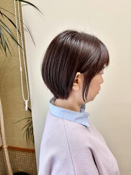 ヘアーボー ラーラ(hairbeau L'ala) ショートボブ