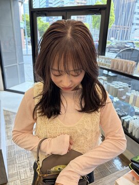 ヘアーアイスカルテット(HAIR ICI QUARTET) 春カラー◎透明感ベージュ×柔らかミディアム