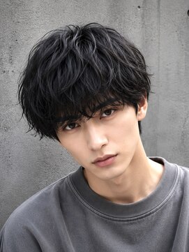 ボンド トウキョウ(BOND TOKYO) 縦落ちくしゃマッシュ  シャドウパーマ/波巻き/無造作/渋谷