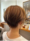 ブリーチ無しwカラー×ベージュカラー