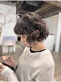 ボブパーマ　ミニボブ　ケアパーマ　ハードパーマ