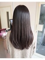 零秒女髪 千里丘店 髪質改善で叶える艶やか上品ロングヘア艶髪美髪髪質改善カラー