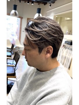 リフル 八王子(RIFULL) メンズパーマ　ツイスパ　波巻き　メンズバレイヤージュ
