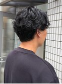 ツイストパーマ/メンズヘア/ウェーブショート/ニュアンスカット