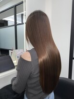 アオトーキョー 北千住(ao.tokyo)&nbsp;艶髪カシスブラウンメテオカラー