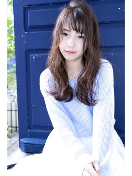 シエル ヘアーデザイン(Ciel Hairdesign) 【Ciel】　ブルックリンロングon WAVE Along with the blue door