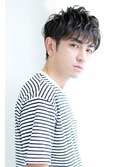 【Laetus/大和西大寺】ツーブロックショートマッシュ×パーマ