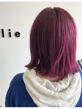 ヘアサロン ミリエ(HAIR SALON milie) ビビットピンク