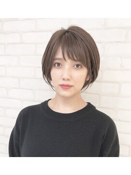 アビリタ(abilita) 大人可愛いボブ×アッシュベージュ