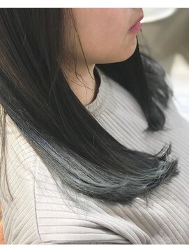 エン(enn) 【enn】グレーアッシュ×グラデーションカラー