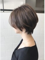 アフィニティー(AFINITY)&nbsp;ハンサムショート×アッシュベージュ《ショート/堅田美容室》