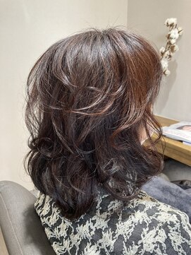 シー 東橋良店(She) ハーブカラー パーマ 30代、40代、50代