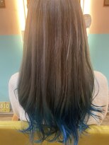 ビヨンドイー(beyond E)&nbsp;ホワイトグラデーションブルー