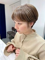 レトン 銀座(leton)&nbsp;Aラインボブ/マロンベージュ/ニュアンスマッシュ[東銀座/銀座]