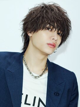 リップス 池袋(LIPPS) マッシュウルフ韓国ヘアコンママッシュカルマバング