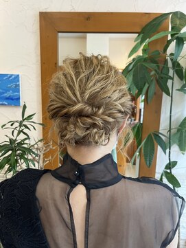 ヘアーアンドメイク エクリ 不動前店(Hair&Make equri) 【目黒不動前】結婚式ヘアセット・ハーフアップ
