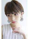 [Garland/銀座]☆エアリーな質感フェミニンショート☆ 