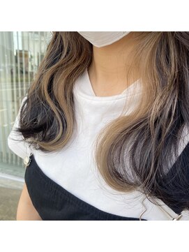 カノエ 福岡香椎店(canoe) 韓国スタイル/インナーカラー/ベージュカラー/香椎/千早